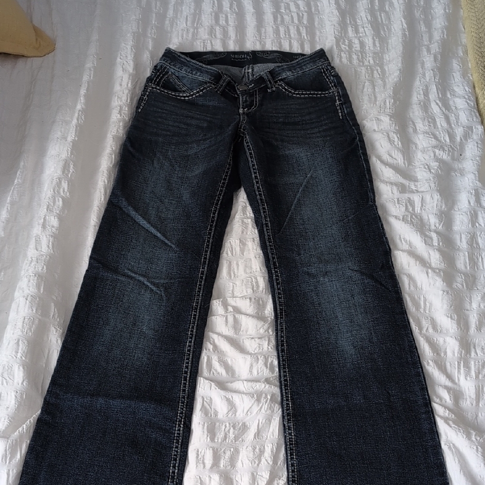 Wrangler Dark Blue Women's Boot Cut Jeans